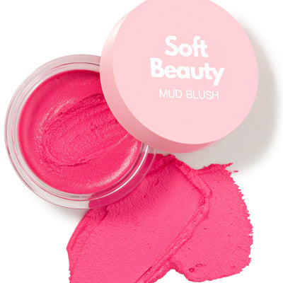 Soft Beauty Blushes & Bronzers - 'Pink Situation' Mud Blush